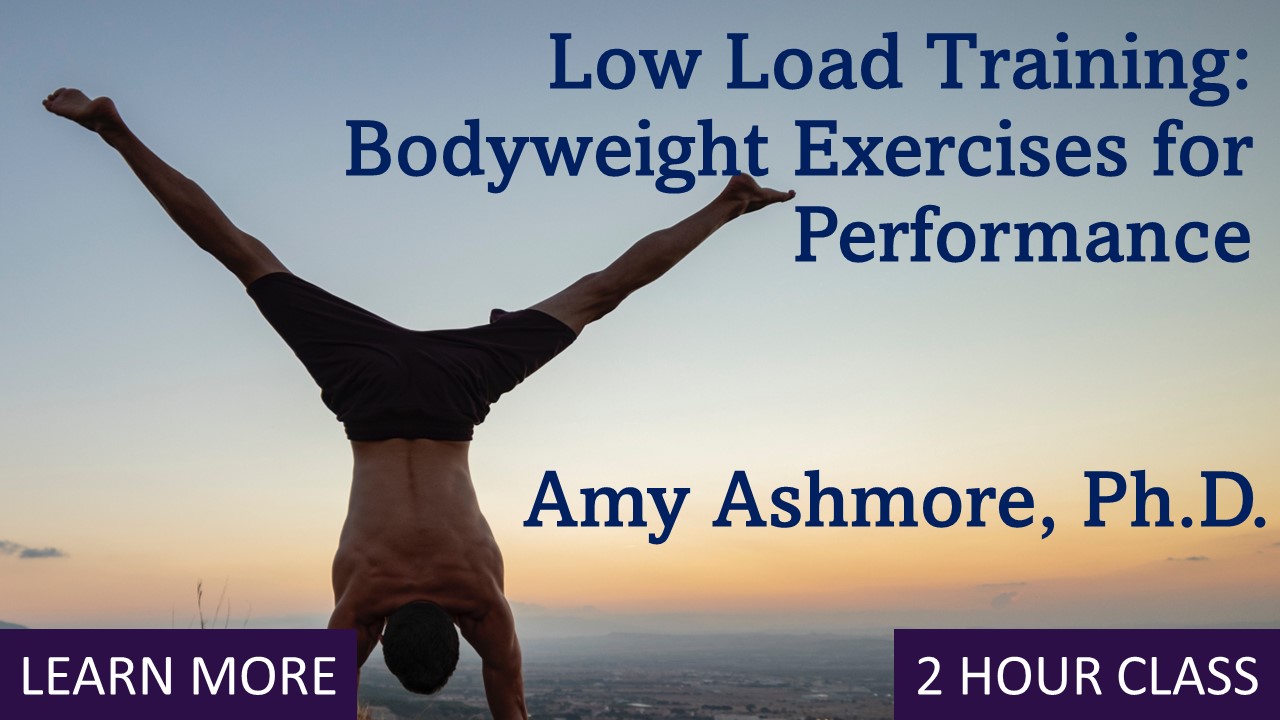 Low Load Training: Bodyweight Exercises for Performance